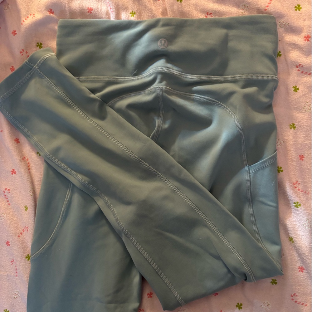 lululemon athletica Seafoam Green Leggings